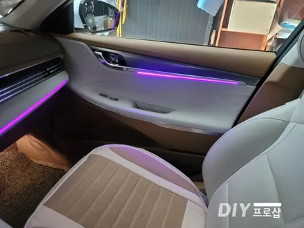 더뉴 그랜저 순정연동 DMX 엠비언트 라이트 무드등 시공 대구 다이프로샵 경북 경남 부산 울산 대전 / 대구 남산동