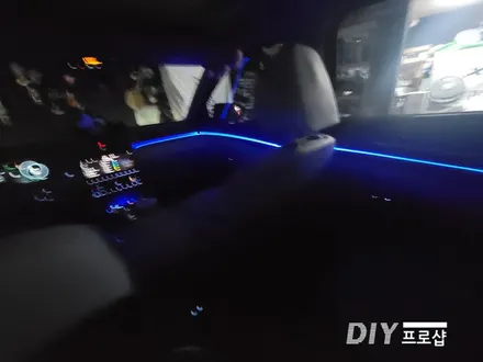 투싼 순정 연동 엠비언트 라이트 무드등 시공 대구 다이프로샵 울산 대전 경북 경남 부산 / 대구 남산동