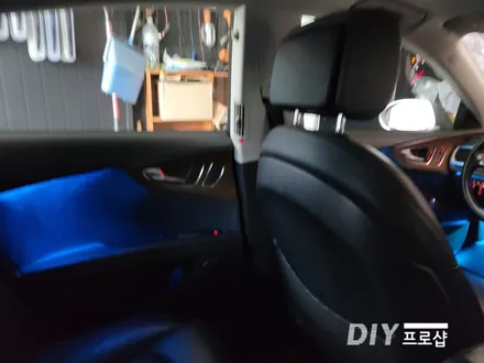 아우디 A7 엠비언트 라이트 무드등 풋등 시공 대구 다이프로샵 울산 대전 경북 경남 부산 / 대구 남산동