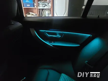 BMW F30 320D 엠비언트 라이트 무드등 시공 대구 다이프로샵 경북 경남 부산 울산 대전 / 대구 남산동
