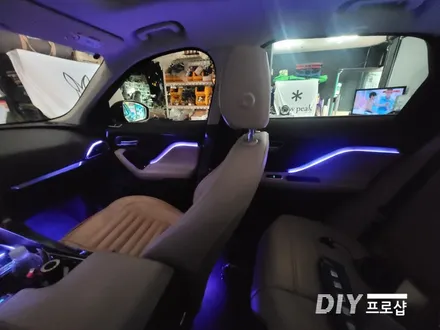 재규어 F-PACE DMX엠비언트 라이트 무드등 풋등 시공 대구 다이프로샵 대전 경북 경남 부산 울산 / 대구 남산동