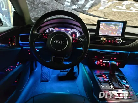 아우디A7 DMX엠비언트 라이트 무드등 풋등 시공 대구 다이프로샵 경남 부산 울산 대전 경북 / 대구 남산동