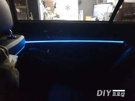 제네시스 EQ900 엠비언트 라이트 무드등 풋등 시공 대구 다이프로샵 경남 부산 울산 대전 경북 / 대구 남산동