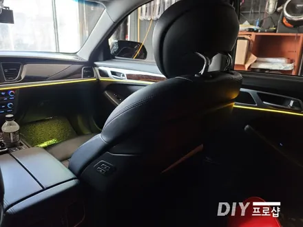 제네시스 DH G80 엠비언트 라이트 무드등 풋등 시공 대구 다이프로샵 대전 경북 경남 부산 울산 / 대구 남산동