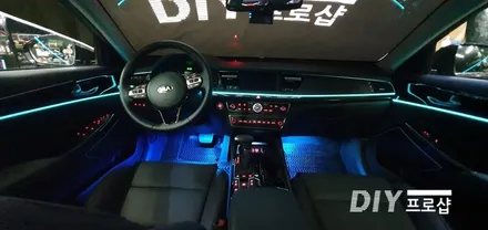 올뉴 K7 대구엠비언트 무드등 엠비언트 라이트 시공 3세대 면발광광섬유 / 대구 남산동