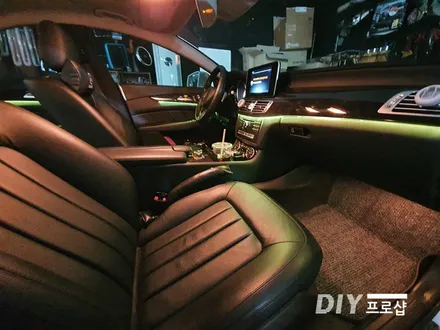 벤츠 CLS 엠비언트 라이트 무드등 업그레이트 대구 DIY 프로샵 부산 경북 경남 거제 광주 용인 포천 남양주 / 대구 남산동