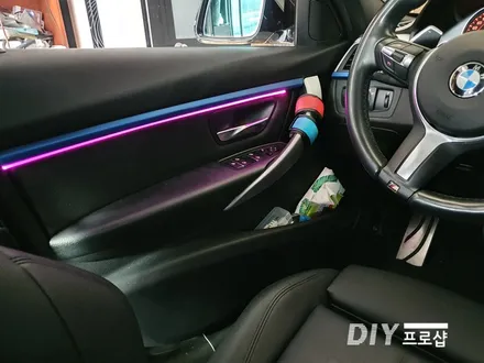 BMW F30 320D 엠비언트 라이트 무드등 RGB 가변 실내무드조명 실내튜닝 DIY 프로샵 대구 경북 / 대구 남산동