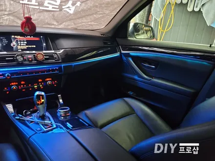 BMW F10 520D 순정 엠비언트 라이트 무드등 업그레이드 대구 다이프로샵 울산 대전 경남 경북 부산 / 대구 남산동