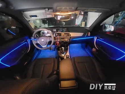 BMW F20 1시리즈 엠비언트 라이트 무드등 풋등 시공 대구 다이프로샵 울산 대전 경북 경남 부산 / 대구 남산동