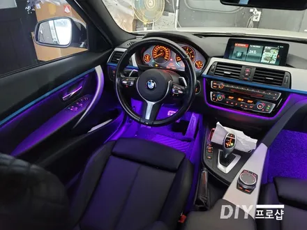 BMW 320D 엠비언트 라이트 무드등 풋등 시공 대구 다이프로샵 대전 경북 경남 부산 울산 / 대구 남산동