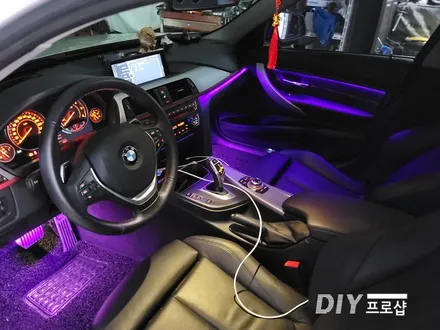 BMW F30 320D DMX엠비언트 라이트 무드등 풋등 시공 대구 다이프로샵 대전 경북 경남 부산 울산 / 대구 남산동