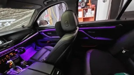 BMW F10 엠비언트 라이트 무드등 실내무드조명등 대구 울산 경북 경남 거제 광주 / 대구 남산동