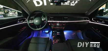 올뉴 K7 대구엠비언트 무드등 엠비언트 라이트 시공 3세대 면발광광섬유 / 대구 남산동
