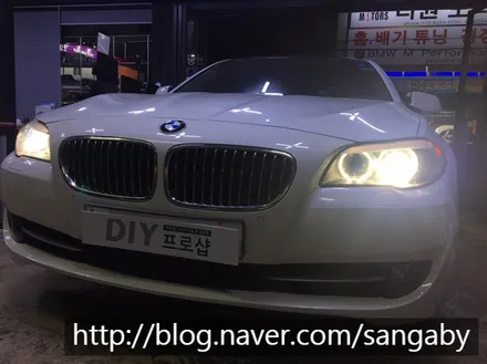 BMW 520D F10모델 HID벌브교환 / 대구 남산동