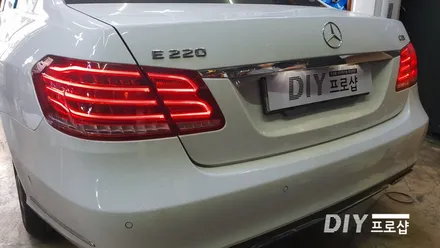 대구 밴츠 E클래스 E220 E300  W212 후기형 데루등 후미등브레이크등 테일램프 미등라인 LED수리 LED튜닝 / 대구 남산동