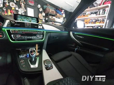 BMW F30 320D 엠비언트 라이트 무드등 RGB 가변 실내무드조명 실내튜닝 DIY 프로샵 대구 경북 / 대구 남산동