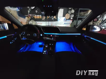 쏘나타 DN8 엠비언트 라이트 무드등 풋등 시공 대구 다이프로샵 / 대구 남산동