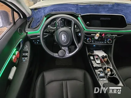 쏘나타 DN8 엠비언트 라이트 무드등 시공 대구 다이프로샵 부산 울산 대전 경북 경남 / 대구 남산동