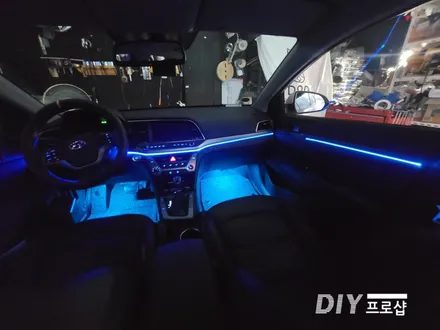아반떼 AD 엠비언트 라이트 무드등 풋등 시공 대구 다이프로샵 부산 울산 대전 경북 경남 / 대구 남산동