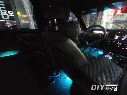 K8 DMX 엠비언트 라이트 비노출 엠비언트 순정연동 풋등 시공 DMX 대구 대리점 다이프로샵 울산 대전 경북 경남 부산 / 대구 남산동