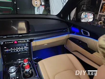 카니발KA5 DMX엠비언트 라이트 무드등 풋등 시공 대구 다이프로샵 대전 경북 경남 부산 울산 / 대구 남산동