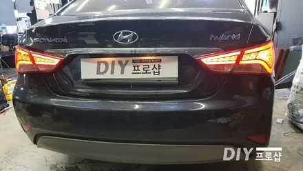 대구 YF소나타 브릴리언트 하이브리드 후미등 데루등 테일램프 LED 면발광 수리 LED브레이크등 수리 (대구 LED수리 대구LED튜닝) / 대구 남산동