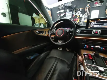 아우디 A7 엠비언트 라이트 무드등 RGB 가변 실내무드조명 DIY 프로샵 대구 경북 부산 경남 울산 / 대구 남산동