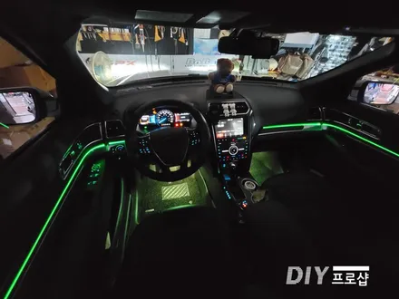 포드 익스플로러 엠비언트 라이트 무드등 RGB 가변 실내무드조명 DIY 프로샵 / 대구 남산동