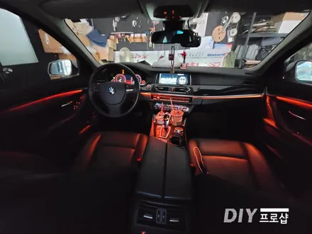 BMW F10 520D 엠비언트 라이트 무드등 업그레이드 대구 다이프로샵 / 대구 남산동