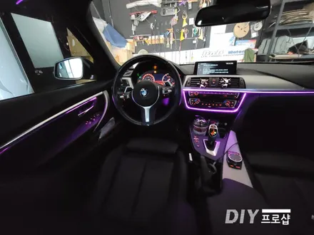 BMW F30 320D 엠비언트 라이트 무드등 시공 대구 다이프로샵 경북 경남 부산 울산 / 대구 남산동