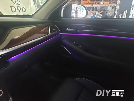 제네시스 G90 EQ900 비노출 엠비언트 라이트 무드등 시공 대구 다이프로샵 경남 부산 울산 대전 경북 / 대구 남산동