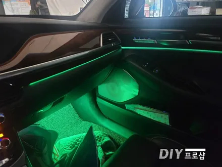 제네시스 EQ900 엠비언트 라이트 무드등 시공 대구 다이프로샵 경북 경남 부산 울산 대전 / 대구 남산동