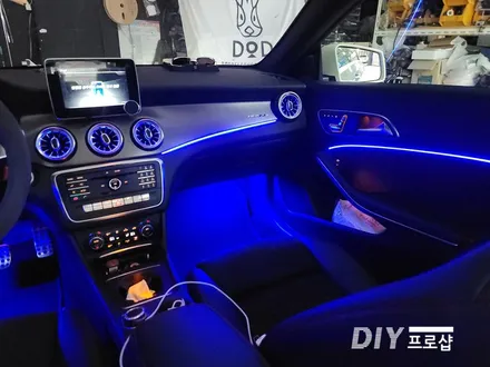 벤츠 CLA 엠비언트 라이트 무드등 풋등 터빈송풍구 시공 대구 다이프로샵 대전 경북 경남 부산 울산 / 대구 남산동
