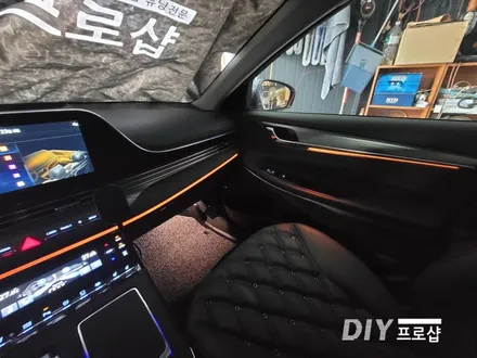 더뉴 그랜저 순정연동 비노출 엠비언트 라이트 무드등 시공 대구 다이프로샵 경남 부산 울산 대전 경북 / 대구 남산동