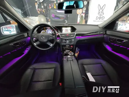벤츠 W212 DMX엠비언트 라이트 무드등 풋등 시공 대구 다이프로샵 울산 대전 경북 경남 부산 / 대구 남산동
