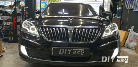 신형 에쿠스 VI LED헤드라이트 수리 / 대구 남산동