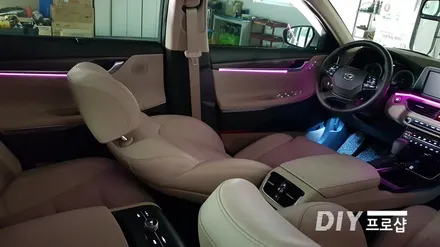[공지] 엠비언트 라이트 3세대 면발광 광섬유 시공 차이점 저희 다이프로샵은 다릅니다 그랜져 IG (대구 엠비언트라이트 대구LED시공) / 대구 남산동