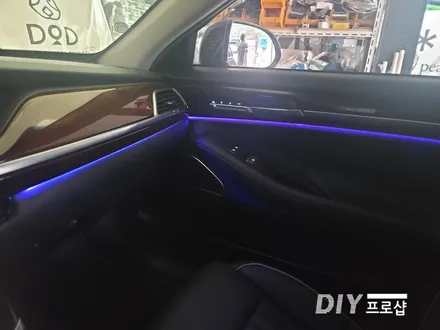 제네시스 G90 EQ900 비노출 엠비언트 라이트 무드등 시공 대구 다이프로샵 경남 부산 울산 대전 경북 / 대구 남산동