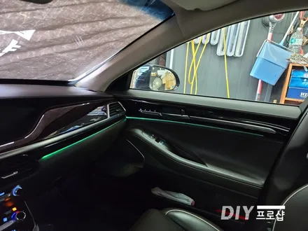 제네시스 G90 순정 엠비언트 라이트 무드등 광량 업그레이드 대구 다이프로샵 경남 부산 울산 대전 경북 / 대구 남산동