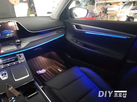 더뉴 그랜저 순정 연동 엠비언트 라이트 무드등 시공 대구 다이프로샵 대전 경북 경남 부산 울산 / 대구 남산동