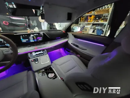 더뉴그랜저 순정연동 DMX엠비언트 라이트 무드등 풋등 시공 대구 다이프로샵 경남 부산 울산 대전 경북 / 대구 남산동