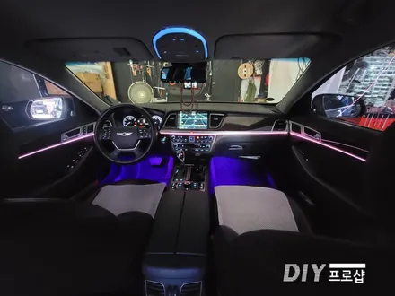 제네시스 DH G80 DMX엠비언트 라이트 무드등 풋등 교체시공 대구 다이프로샵 대전 경북 경남 부산 울산 / 대구 남산동