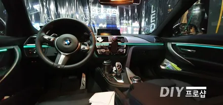 BMW 320D F30 모델 페이스리프트 엠비언트 라이트 시공(대구LED튜닝 대구LED수리)대구 엠비언트 / 대구 남산동