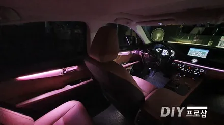 대구 엠비언트 무드등 라이트 렉서스 ES300H 순정 시공 ( 광주 부산 거제 용인 안산 ) / 대구 남산동