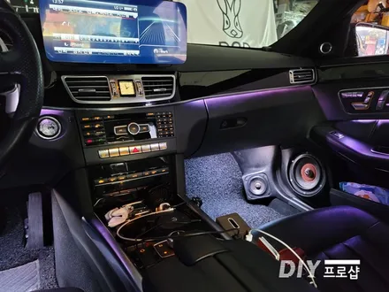 벤츠 W212 비노출 엠비언트 라이트 무드등 풋등 시공 대구 다이프로샵 경북 경남 부산 울산 대전 / 대구 남산동