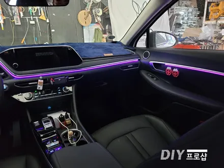 쏘나타 DN8 엠비언트 라이트 무드등 시공 대구 다이프로샵 부산 울산 대전 경북 경남 / 대구 남산동