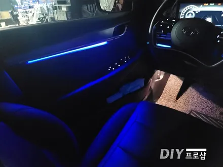 더뉴 그랜저 순정 엠비언트 라이트 무드등 시공 대구 다이프로샵 부산 울산 대전 경북 경남 / 대구 남산동