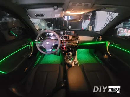BMW F20 1시리즈 엠비언트 라이트 무드등 풋등 시공 대구 다이프로샵 울산 대전 경북 경남 부산 / 대구 남산동