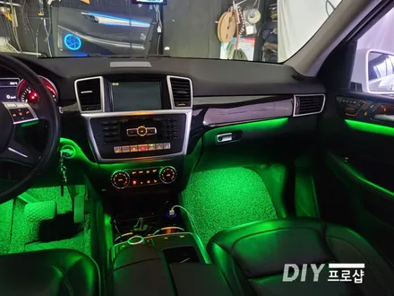 벤츠 W166 ML 엠비언트 라이트 무드등 풋등 시공 대구 다이프로샵 대전 경북 경남 부산 울산 / 대구 남산동