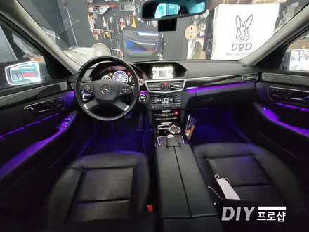 벤츠 W212 DMX엠비언트 라이트 무드등 풋등 시공 대구 다이프로샵 울산 대전 경북 경남 부산 / 대구 남산동